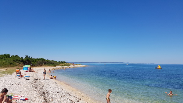 Prekrasan lipanjski dan na zadarskim plažama