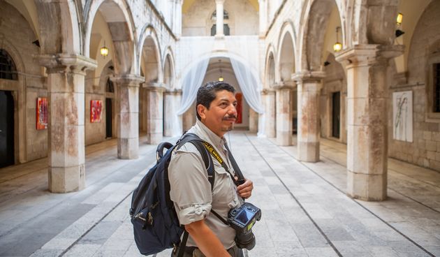 Dubrovnik: Fotoreporter AFP-a Yuri Cortez s obitelji razgledao gradske znamenitosti