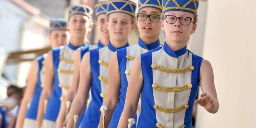 Odrzana je drzavna smotra mazoretkinja u organizaciji Hrvatskog mazoret saveza. Photo: Dino Stanin/PIXSELL