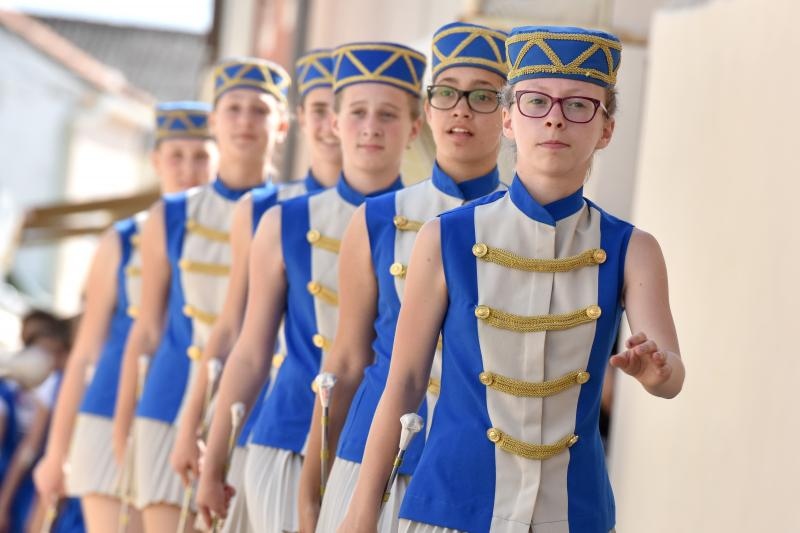 Odrzana je drzavna smotra mazoretkinja u organizaciji Hrvatskog mazoret saveza. Photo: Dino Stanin/PIXSELL Odrzana je drzavna smotra mazoretkinja u organizaciji Hrvatskog mazoret saveza. Photo: Dino Stanin/PIXSELL