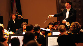 Sveuciliste u Zadru, Zadarski komorni orkestar i Ivan Repusic, foto: N. Marcev