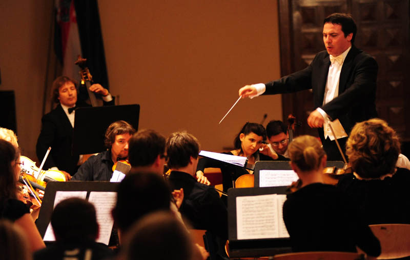 Sveuciliste u Zadru, Zadarski komorni orkestar i Ivan Repusic, foto: N. Marcev