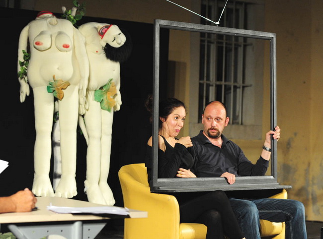 Zadarsko kazalisno ljeto: Bog zurim, nazovi ili Replika stoljeca, Foto: Nenad Marcev Zadarsko kazalisno ljeto: Bog zurim, nazovi ili Replika stoljeca, Foto: Nenad Marcev