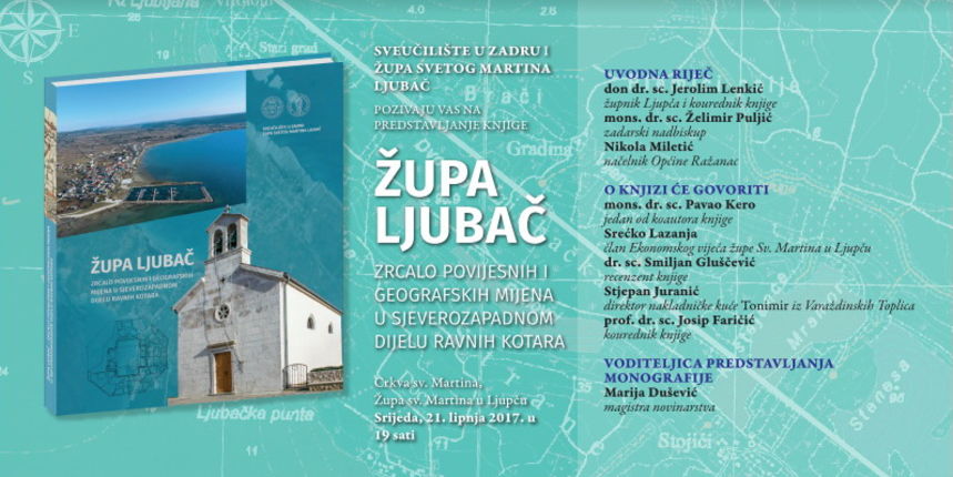 Predstavljanje knjige “Župa Ljubač” u crkvi sv. Martina Predstavljanje knjige “Župa Ljubač” u crkvi sv. Martina
