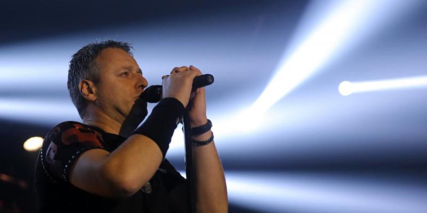 Pjevač Marko Perković Thompson nastupio je u SC Višnjik pred mnogobrojnim fanovima. Photo: Filip Brala/PIXSELL Pjevač Marko Perković Thompson nastupio je u SC Višnjik pred mnogobrojnim fanovima. Photo: Filip Brala/PIXSELL