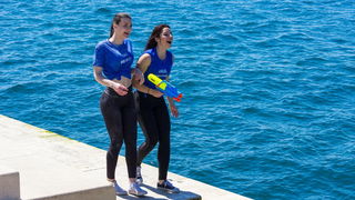 Ludijada maturanata na zadarskoj rivi 17. svibnja 2016. Foto: Bojan Bogdanić