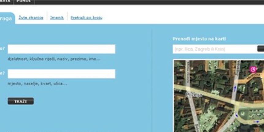 Telefonski imenik T-com Telefonski imenik T-com