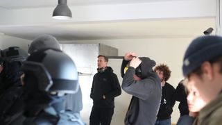 Snimanje filma “The Dark Knight” Snimanje filma “The Dark Knight”