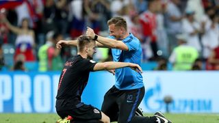 Slavlje Vatrenih nakon plasmana u polufinale Svjetskog prvenstva Slavlje Vatrenih nakon plasmana u polufinale Svjetskog prvenstva