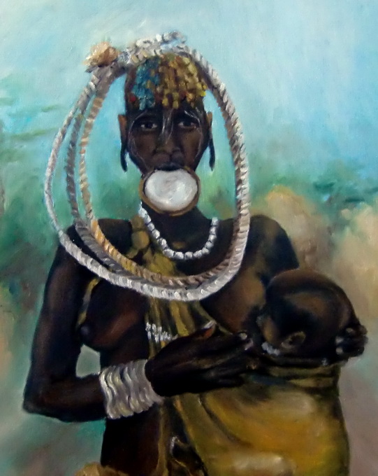 “Boje Afrike”, izložba u GKZD, Ivana Kulaš