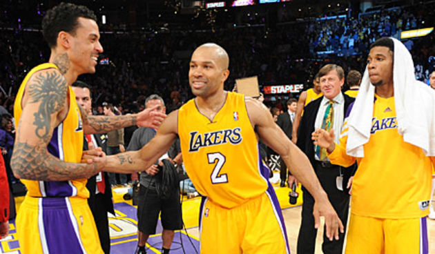 Derek Fisher (LA Lakers), foto: nba.com