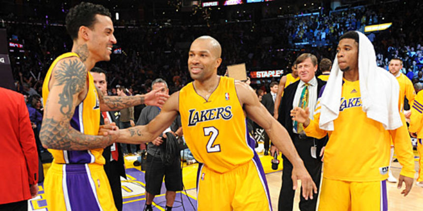 Derek Fisher (LA Lakers), foto: nba.com Derek Fisher (LA Lakers), foto: nba.com