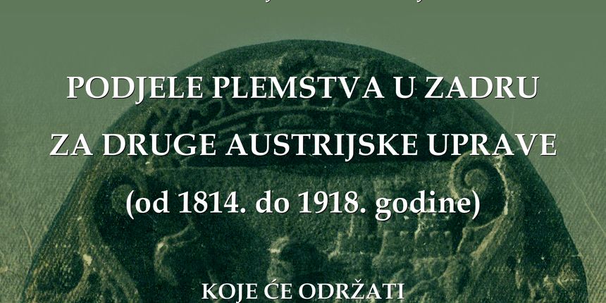 Podjele plemstva u Zadru