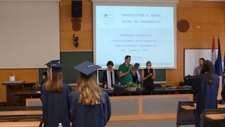 Sveučilište u Zadru: Promocija prvostupnika geografije Sveučilište u Zadru: Promocija prvostupnika geografije