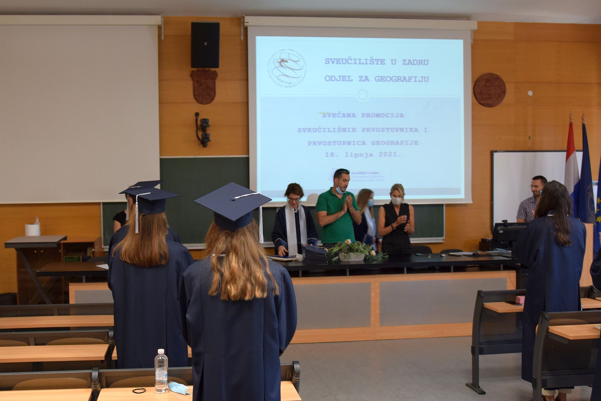 Sveučilište u Zadru: Promocija prvostupnika geografije Sveučilište u Zadru: Promocija prvostupnika geografije