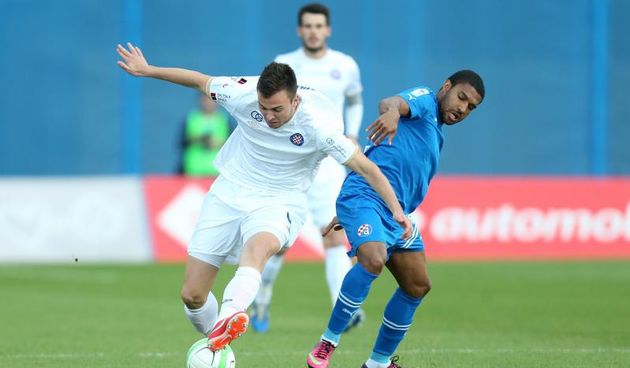 MAXtx 1. HNL, 33. kolo, Dinamo Zagreb – Hajduk Split. Sammir, Antonio Milic. Photo: Sanjin Strukic/PIXSELL
