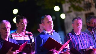 Zbor Petar Zoranić nastupio na Zadar classic open air-u