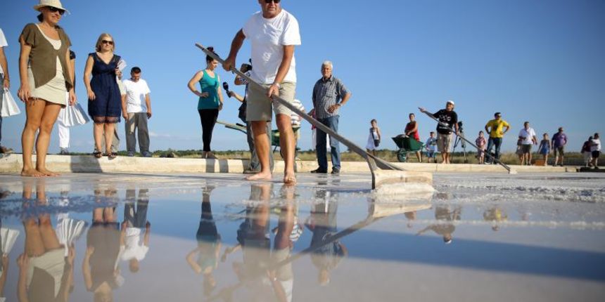 2. Festival soli: Natjecanje u skupljanju soli i pripremi roštilja, Foto: Filip Brala/PIXSELL