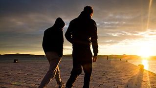 Zadarski suton 7. siječnja 2013. (foto:Saša Čuka)