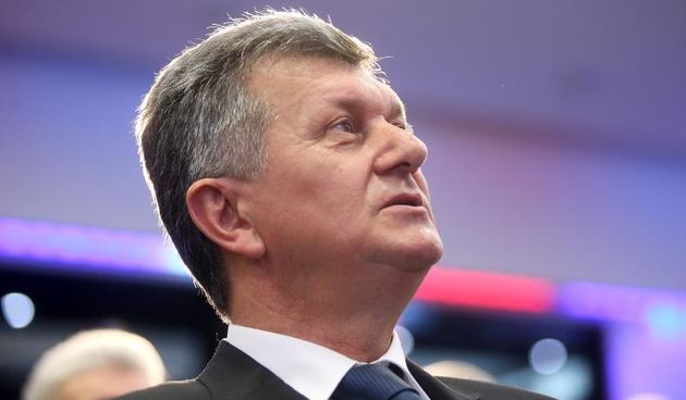 Prostorije Hrvatske matice iseljenika, Zagreb – Objavljivanje kandidature Milana Kujundzica za predsjednika Republike Hrvatske. Milan Kujundzic. Photo: Igor Kralj/PIXSELL