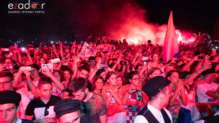 Veličanstven doček četvorice zadarskih Vatrenih