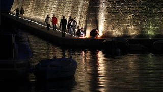 Lucica Fosa obasjana novom rasvjetom, Foto: Jure Miskovic