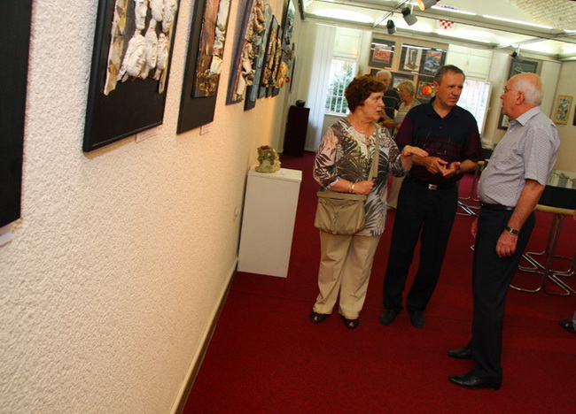 Znanstvena knjiznica: Otvorenje izlozbe Marije Visic Guina, Foto: Angelo Virag Znanstvena knjiznica: Otvorenje izlozbe Marije Visic Guina, Foto: Angelo Virag