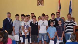 Prijem za nagrađivane učenike osnovnih i srednjh škola