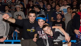 Humanitarno gledanje utakmice Zadar-Cibona u Jazinama Humanitarno gledanje utakmice Zadar-Cibona u Jazinama