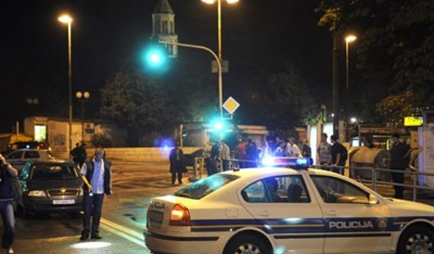 Policija – pucnjava u sSplitu (foto:  Josko Ponoš/CROPIX)