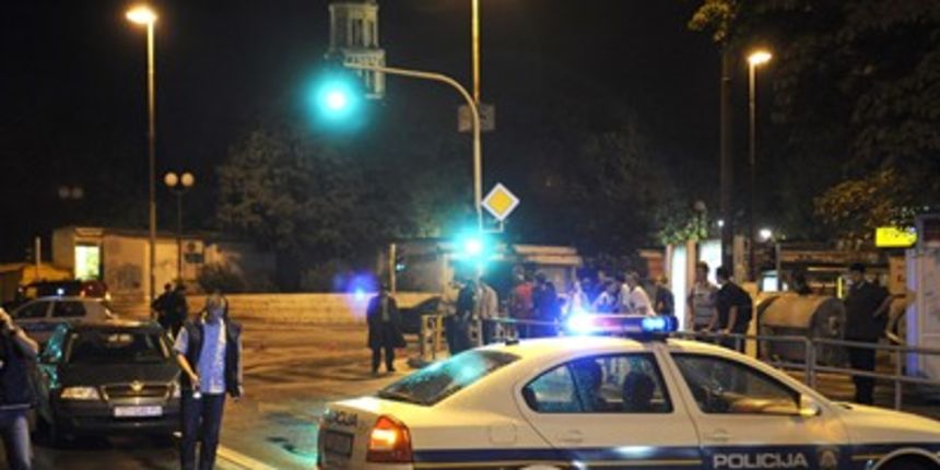 Policija – pucnjava u sSplitu (foto:  Josko Ponoš/CROPIX)