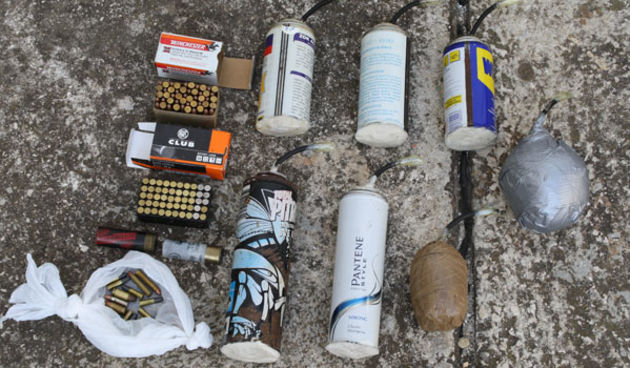 eksplozivne naprave (foto: PU zadarska)