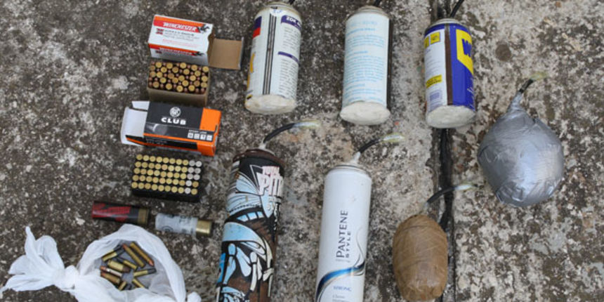 eksplozivne naprave (foto: PU zadarska)