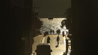 Približavanjem zimskog solsticija, odnosno tkzv. suncostaja dani su sve kraći, a sjene izražajnije.  Photo: Filip Brala/PIXSELL