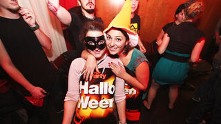 Halloween  party u Q baru (foto:Saša Čuka)