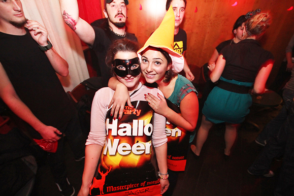 Halloween  party u Q baru (foto:Saša Čuka)
