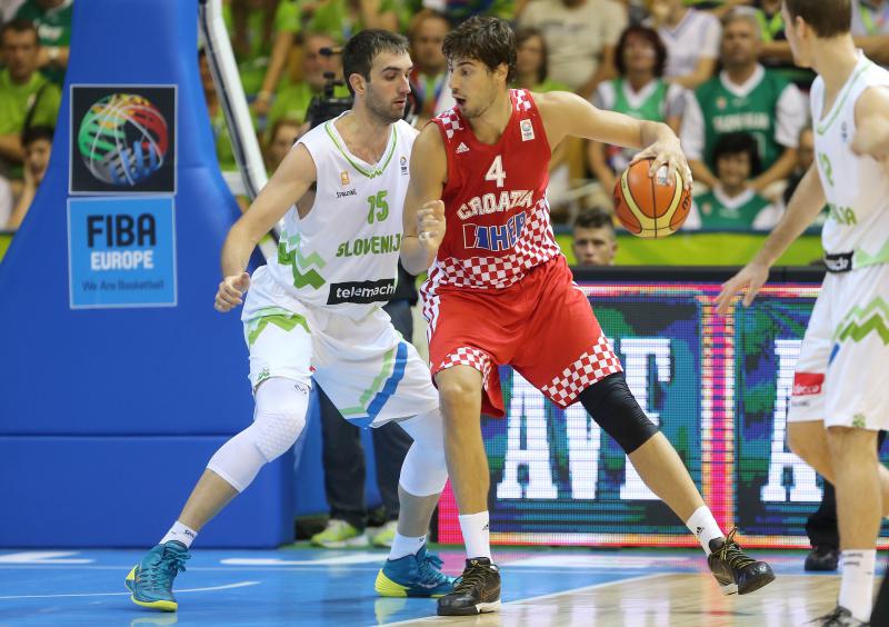 Europsko prvenstvo u kosarci Eurobasket Slovenija 2013., skupina C. Slovenija – Hrvatska 74-76. Photo: Igor Kralj/PIXSELL Europsko prvenstvo u kosarci Eurobasket Slovenija 2013., skupina C. Slovenija – Hrvatska 74-76. Photo: Igor Kralj/PIXSELL