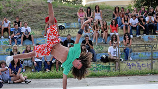 Grafiti, Hip hop & Break battles – Kapetanski park (foto: Marin Gospić)