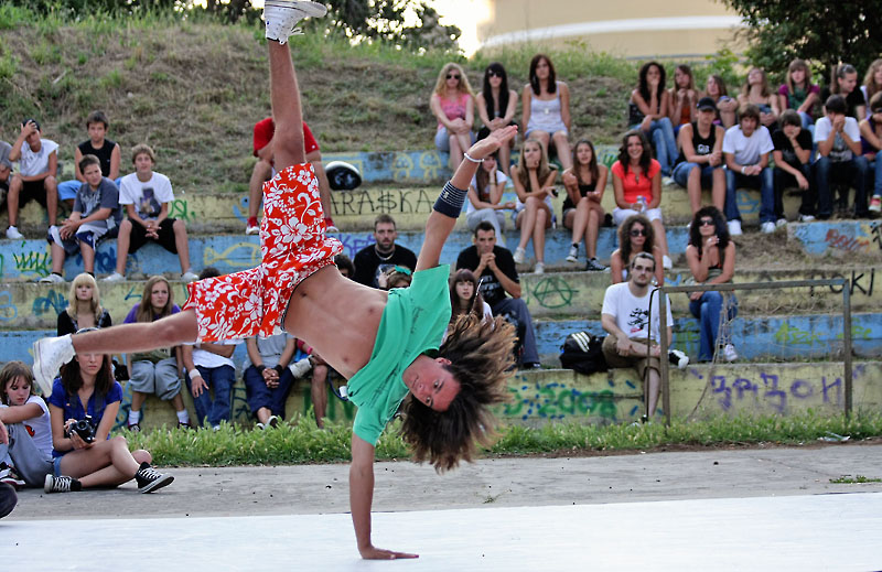Grafiti, Hip hop & Break battles – Kapetanski park (foto: Marin Gospić)