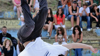 Grafiti, Hip hop & Break battles – Kapetanski park (foto: Marin Gospić)