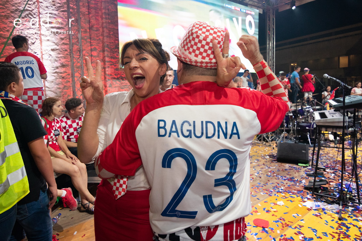 Veličanstven doček četvorice zadarskih Vatrenih