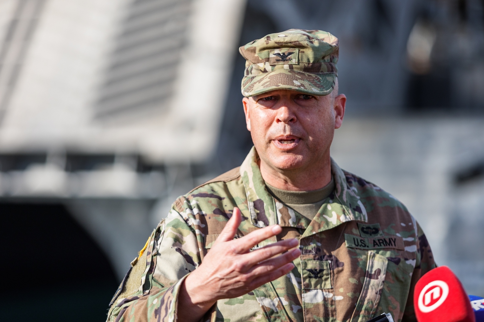 U Gaženicu dopremljena vojna oprema i sredstva za vježbu Immediate Response 21 U Gaženicu dopremljena vojna oprema i sredstva za vježbu Immediate Response 21