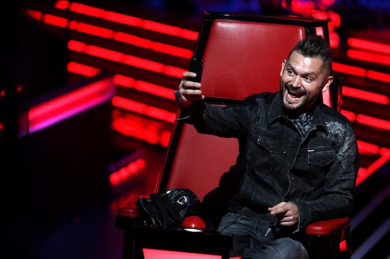 Najavljena druga sezona glazbenog showa The Voice – najljepši glas Hrvatske.  Voditelji Iva Šulentić i  Ivan Vukušić, žiri Ivan Dečak, Tony Cetinski, Indira Levak i Jacques Houdek. Photo: Anto Magzan/PIXSELL