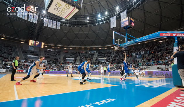 ABA liga, 19. kolo: KK Zadar – KK Cibona 79-73