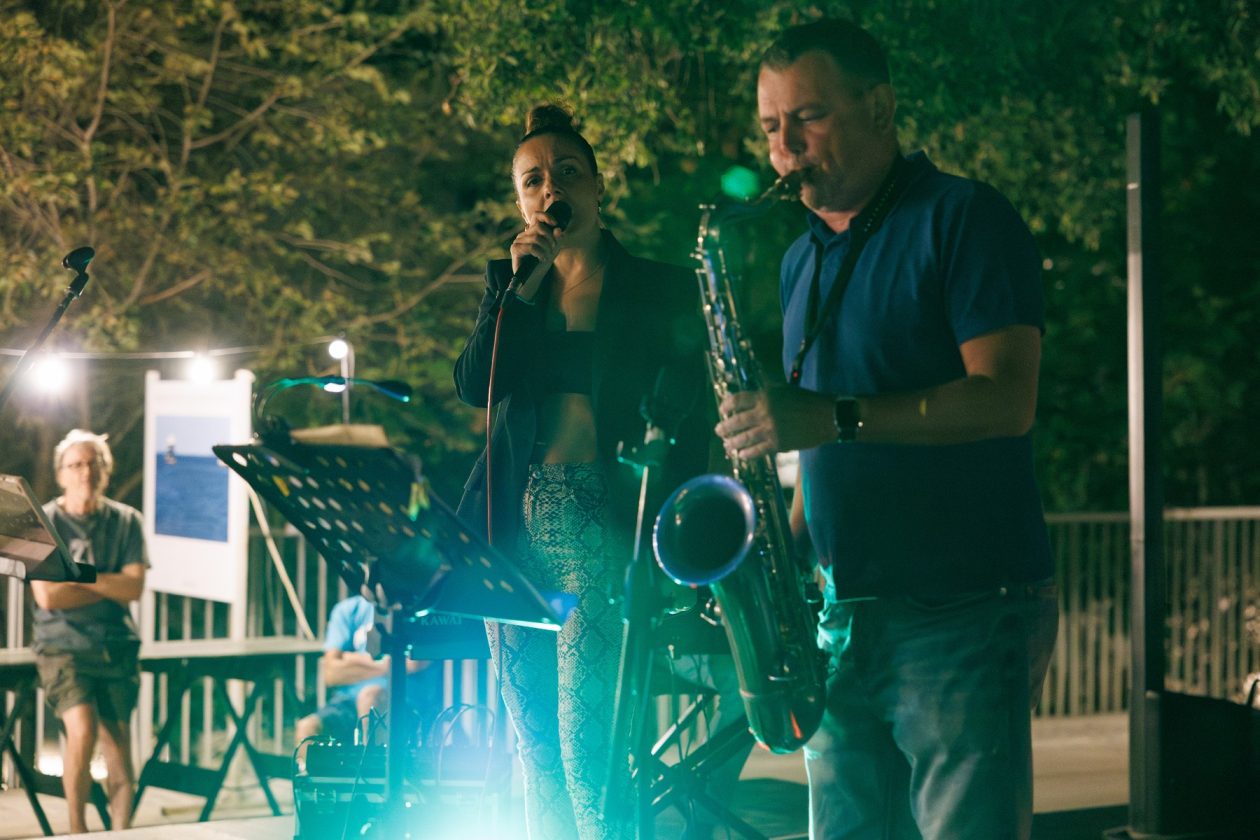 Elena Stella i Ante Jeličić Quartet na Muraju Elena Stella i Ante Jeličić Quartet na Muraju