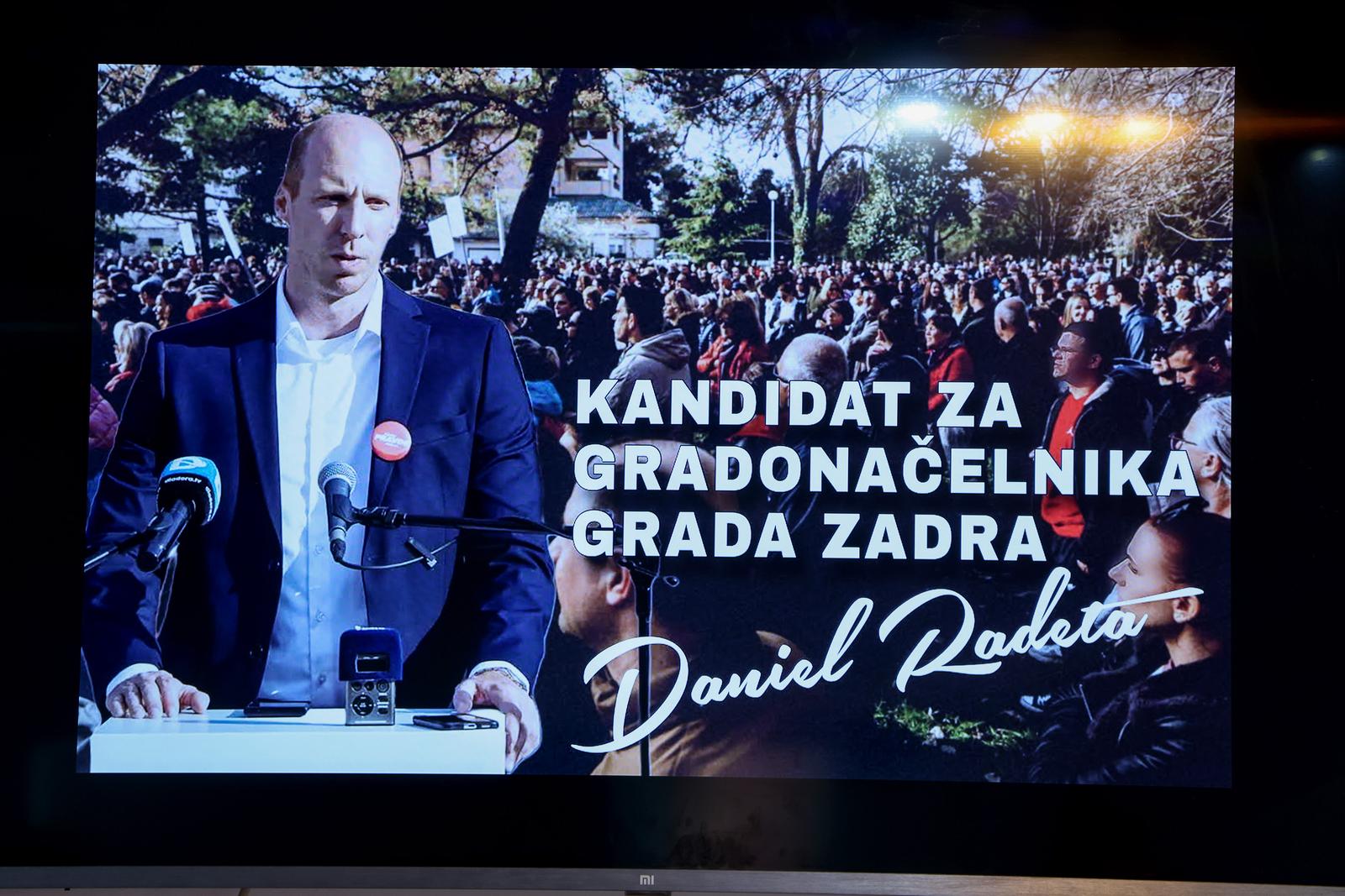 SDP predstavio kandidata za gradonačelnika, bit će to Daniel Radeta SDP predstavio kandidata za gradonačelnika, bit će to Daniel Radeta