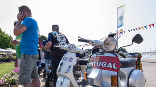 Vespaši zauzeli Biograd, foto: Vinko Pešić