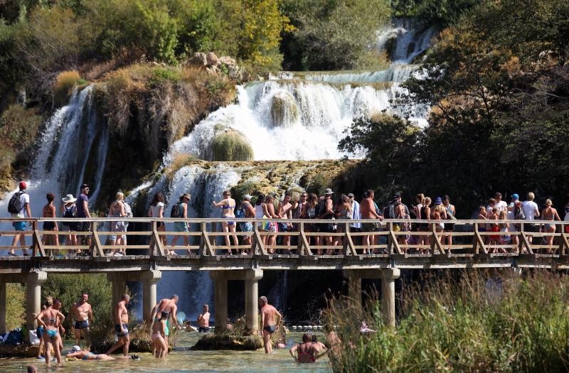 Ljetne radosti na Skradinskom buku u NP Krka