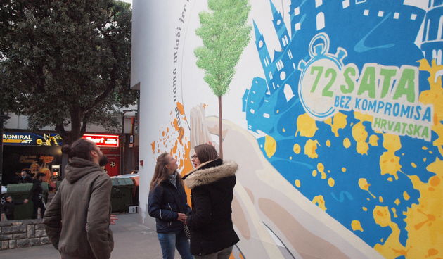Dovršen mural u ulici Stjepana Radića