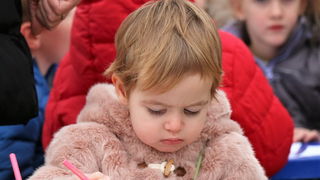 Sveti Nikola darivao mališane na Viru, Krampus bez posla Sveti Nikola darivao mališane na Viru, Krampus bez posla